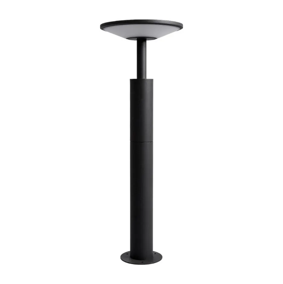 Lucande LED-gadelampe Fenia, 60 cm, antracit, IP65