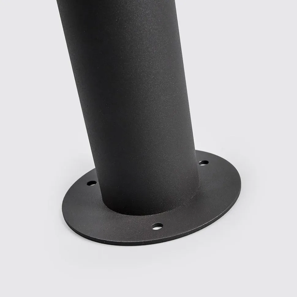 Lucande LED-gadelampe Fenia, 60 cm, antracit, IP65