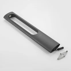 Lucande LED-gadelampe Fenti, 90 cm, antracit, aluminium