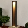 Lucande LED-gadelampe Jaron, 65 cm, antracit, IP54