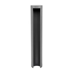 Lucande LED-gadelampe Jaron, 65 cm, antracit, IP54
