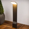 Lucande LED-gadelampe Nevio, 60 cm, antracit, metal