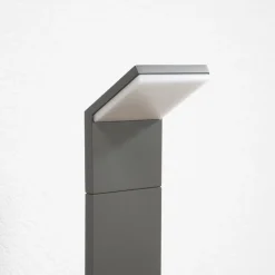 Lucande LED-gadelampe Nevio, antracit, metal, 100 cm