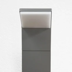 Lucande LED-gadelampe Nevio, antracit, metal, 100 cm
