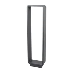 Lucande LED-gadelampe Ninon, 80 cm, antracit, metal