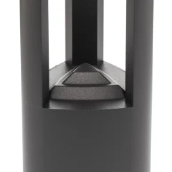 Lucande LED-gadelampe Pirron, 80 cm, trekantet, IP54