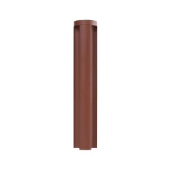 Lucande LED-gadelampe Raiku, rustfarvet, aluminium, 65 cm