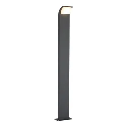 Lucande LED-gadelampe Tinna, 100 cm, antracit, IP65