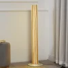 Lucande LED-gulvlampe Silja, 101 cm, træ, resin, 3000K