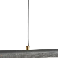 Lucande LED-hængelampe Alania, transparent, metal, 86,5 cm