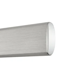 Lucande LED-hængelampe Arvon, aluminiumsfarvet, 117 cm, dæmpbar, CCT