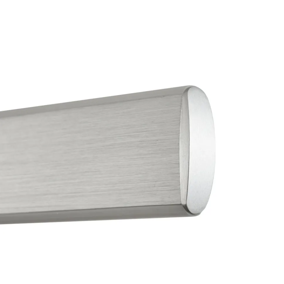 Lucande LED-hængelampe Arvon, aluminiumsfarvet, 117 cm, dæmpbar, CCT