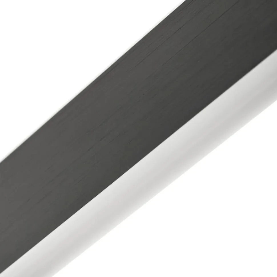 Lucande LED-hængelampe Arvon, sort, 117 cm, dæmpbar, CCT