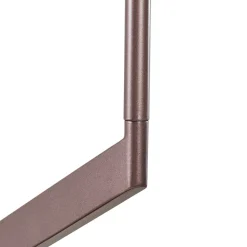 Lucande LED-hængelampe Eldra, kaffebrun, Ø 55 cm, CCT