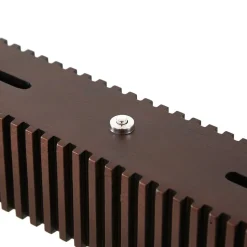 Lucande LED-hængelampe Emara, mørkt træ, eg, CCT