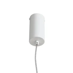 Lucande LED-hængelampe Fay, orange/mørkegrøn, glas, Ø 15 cm