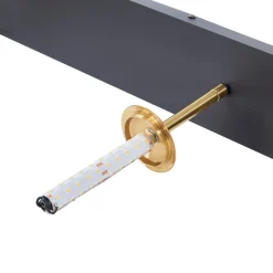 Lucande LED-hængelampe Joran, 3 lyskilder, hvid, glas
