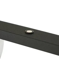Lucande LED-hængelampe Martis, sort, 4 lyskilder, dæmpbar