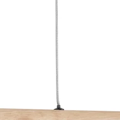 Lucande LED-hængelampe Maruta, træ, bjælke, 120 cm, 3000K