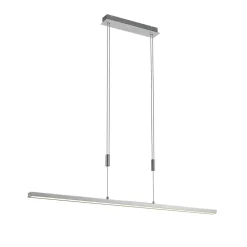 Lucande LED-hængelampe Myron, touchdæmper, CCT, aluminium