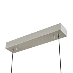 Lucande LED-hængelampe Torven, aluminium, CCT, udtrækkelig