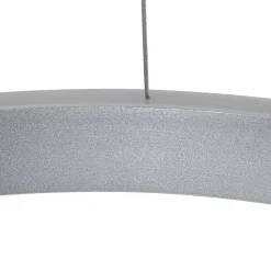 Lucande LED-hængelampe Yonam, Ø 60 cm, 1 lyskilde, aluminium, CCT