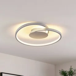 Lucande LED-loftlampe Enesa, Ø 46 cm, 2.700 K, dæmpbar