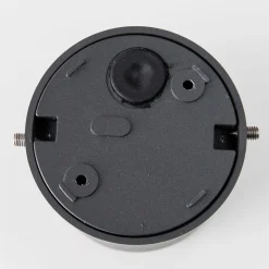 Lucande LED-loftlampe Meret, rund, antracit, metal
