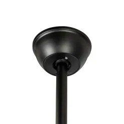 Lucande LED-loftventilator Divian, sort, DC, støjsvag, CCT