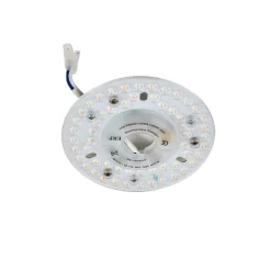 Lucande LED-loftventilator Kayu, hvid/træ, DC, 132 cm