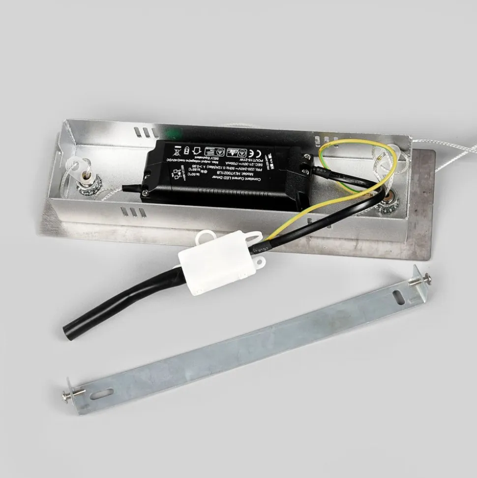 Lucande LED-pendellampe Lorian, 99 cm, krom, metal
