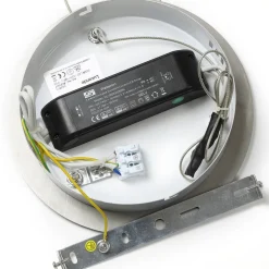 Lucande LED-pendellampe Lyani, 80 cm, krom, dæmpbar