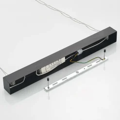 Lucande LED-pendellampe Stakato, 180 cm, 8 lyskilder, dæmpbar