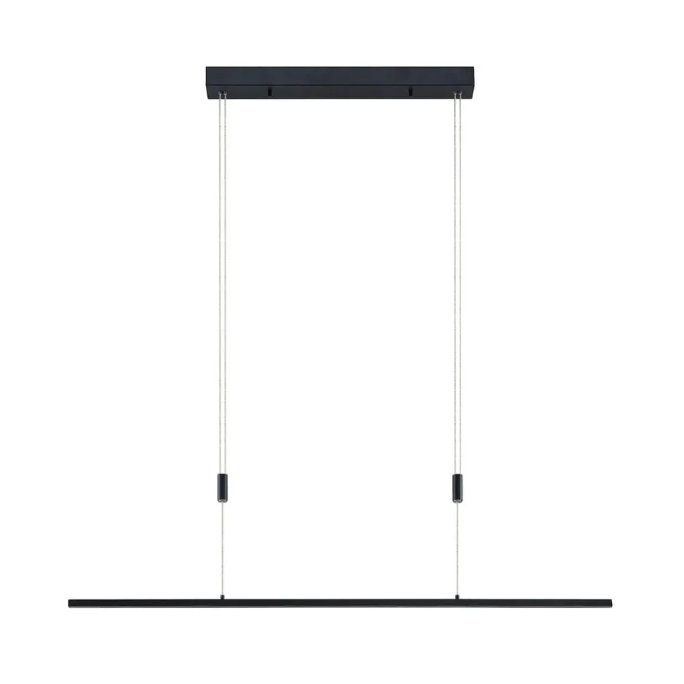 Lucande LED-pendellampe Stakato, 120 cm, 6 lyskilder, dæmpbar