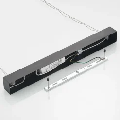Lucande LED-pendellampe Stakato, 120 cm, 6 lyskilder, dæmpbar