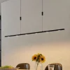 Lucande LED-pendellampe Stakato, 140 cm, 6 lyskilder, dæmpbar