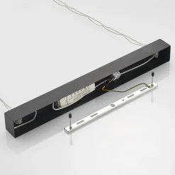 Lucande LED-pendellampe Stakato, 140 cm, 6 lyskilder, dæmpbar