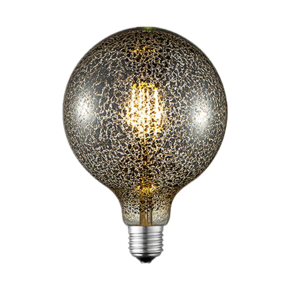 Lucande LED-pære E27 Ø12,5 cm 4 W 1800 K Konfetti