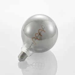Lucande LED-pære E27 G125 4 W smoke 1.800 K dæmpbar