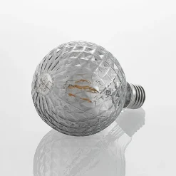 Lucande LED-pære E27 G95 4W 1.800K dæmpbar røg