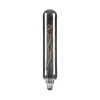 Lucande LED-rørpære, E27 4W, Ø 6 cm, titanium, 1800K