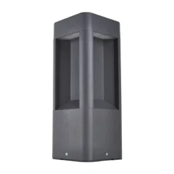 Lucande LED-sokkellampe Annika, antracit, metal, 30 cm