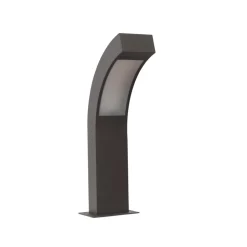 Lucande LED-sokkellampe Lennik, 40 cm, antracit, metal