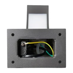 Lucande LED-sokkellampe Lennik, 60 cm, antracit, metal