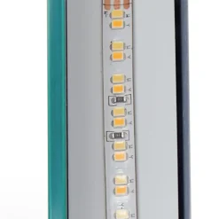 Lucande LED-spejl Celestiel, dråbeformet, CCT, 60 cm