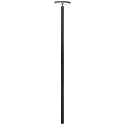 Lucande LED-udendørslampe Akito, antracit, 220 cm, IP54