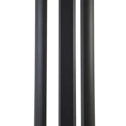 Lucande LED-udendørslampe Pirron, 230 cm, antracit, IP65