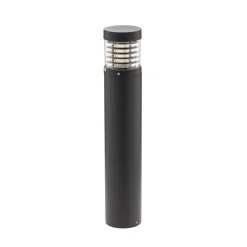 Lucande LED-vejlampe, 65 cm, antracit, metal, IP54