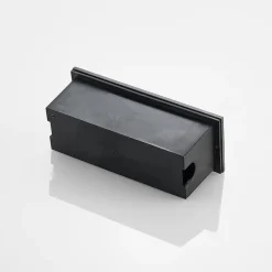 Lucande LED-vægindbygningslampe Jaano, antracit, aluminium, IP65