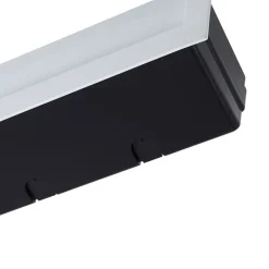 Lucande LED-vægindbygningslampe Loya, 23 x 8 cm, hvid, IP54